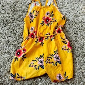 Yellow romper ONLY WORE ONCE
